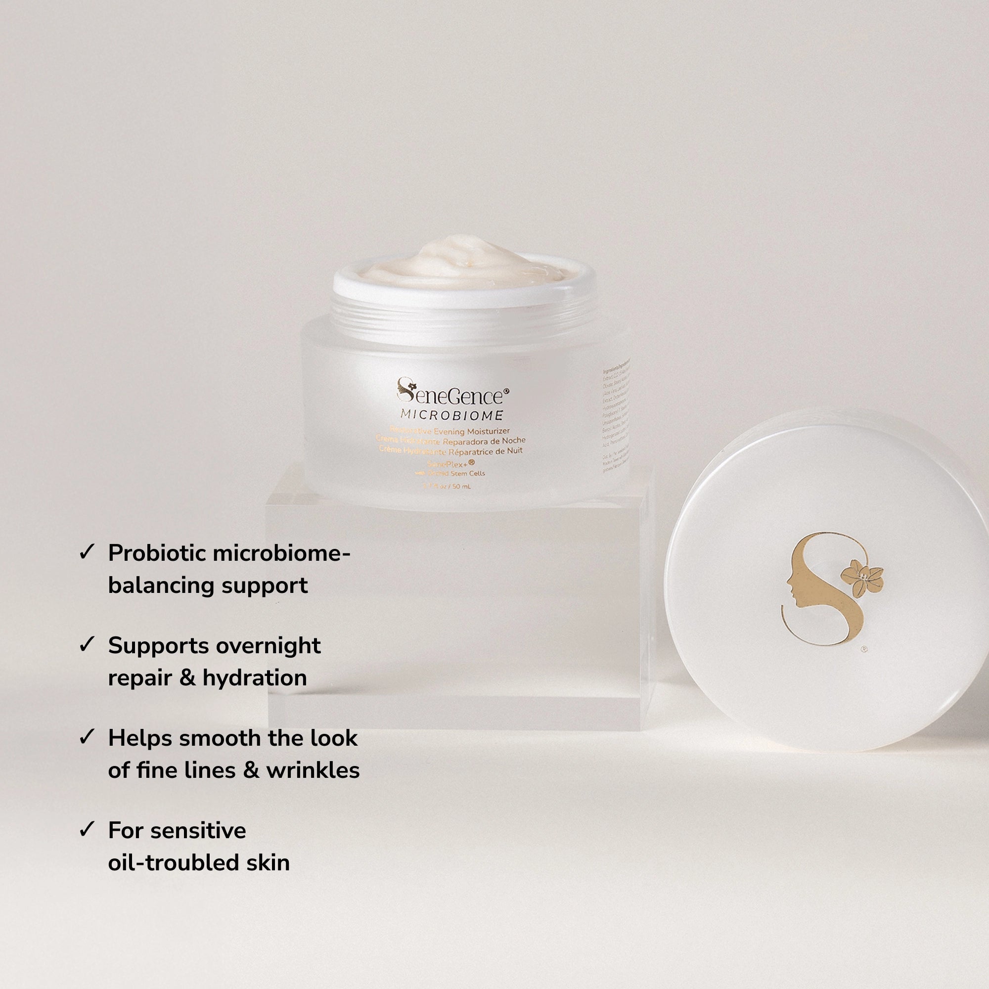Why the Microbiome Night Moisturizer Uses Ceramide, Cholesterol, and Triglycerides